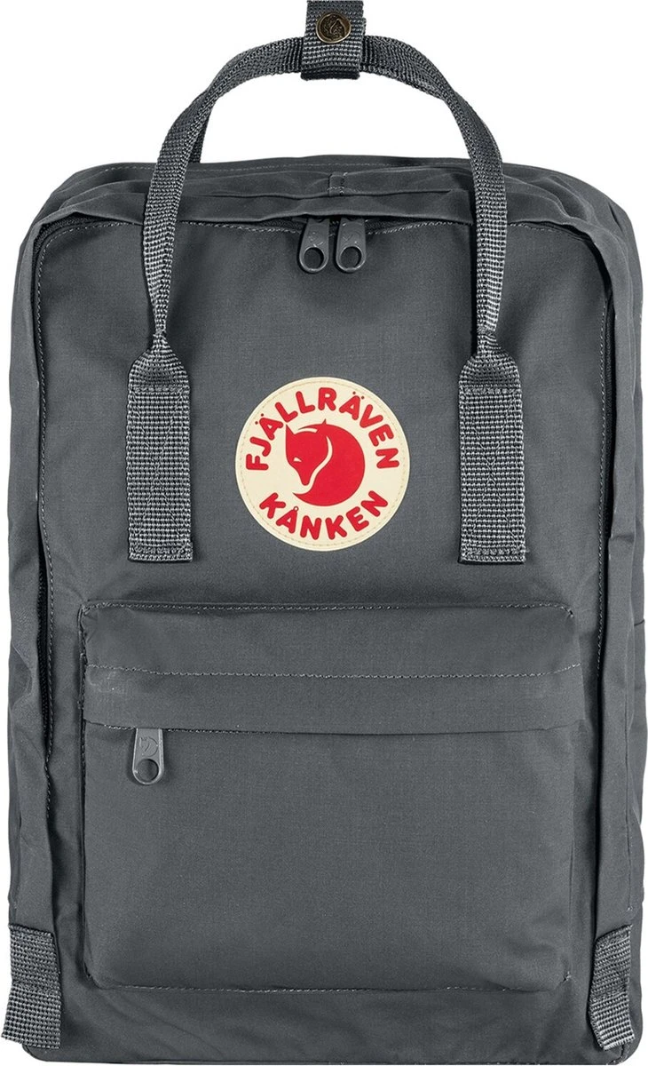Fjallraven Fjällräven Kånken Laptop 13" Unisex Rugzak - Super Grey 3 Fjallraven Fjällräven Kånken Laptop 13" Unisex Rugzak - Super Grey