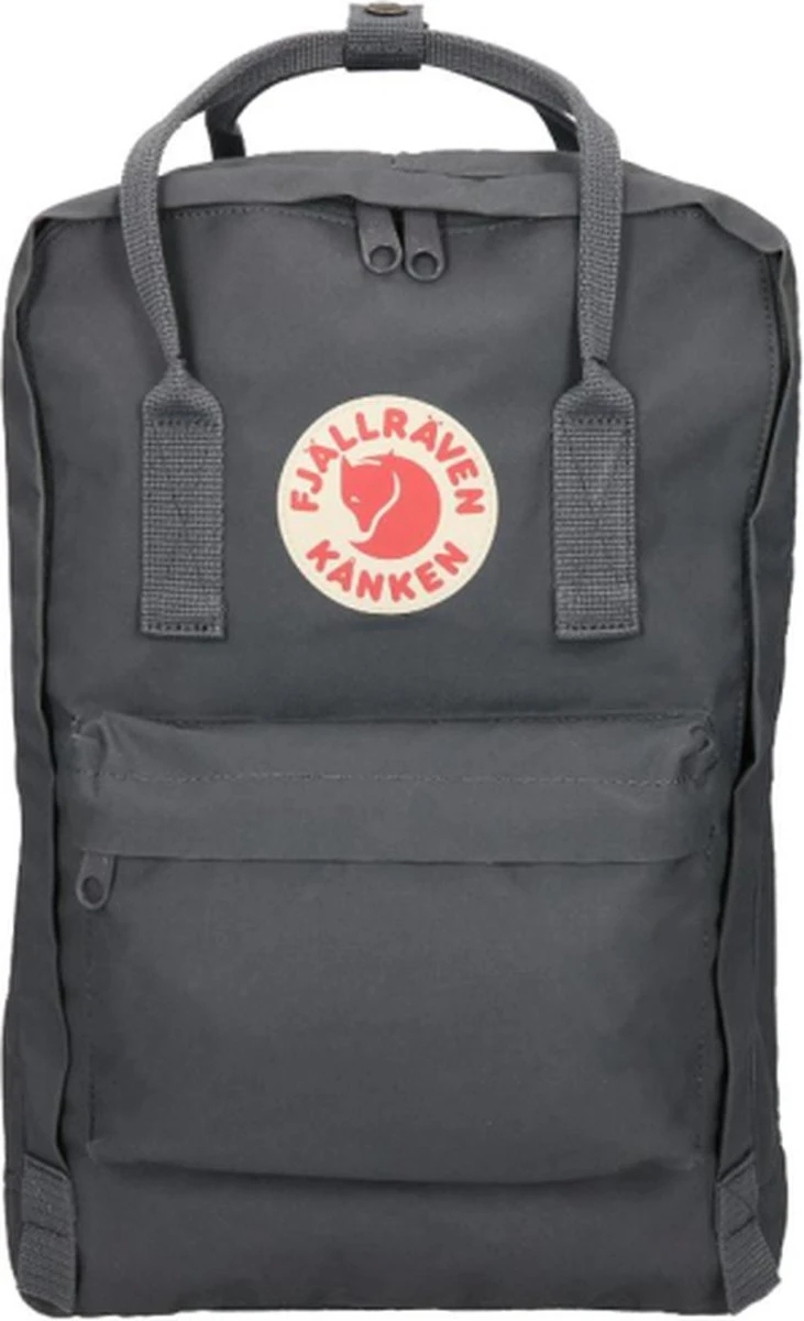 Fjallraven Fjällräven Kånken Laptop 15" Unisex Rugzak - Super Grey 20 Fjallraven Fjällräven Kånken Laptop 15" Unisex Rugzak - Super Grey - Afbeelding 18