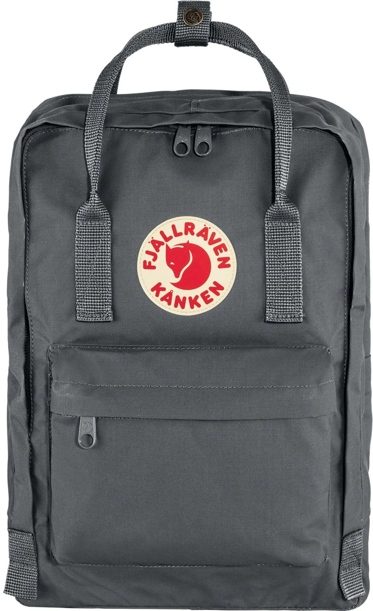 Fjallraven Fjällräven Kånken Laptop 13" Unisex Rugzak - Super Grey 14 Fjallraven Fjällräven Kånken Laptop 13" Unisex Rugzak - Super Grey - Afbeelding 12
