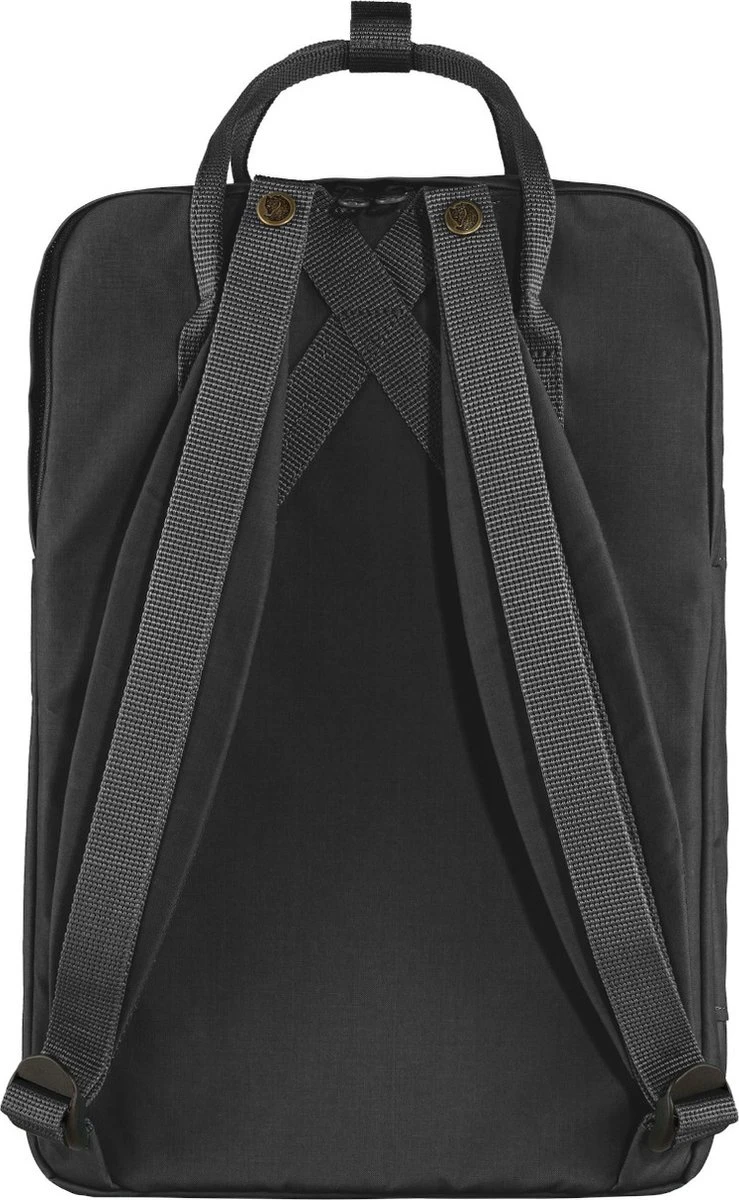 Fjallraven Fjällräven Kånken Laptop 15" Unisex Rugzak - Black 9 Fjallraven Fjällräven Kånken Laptop 15" Unisex Rugzak - Black - Afbeelding 7
