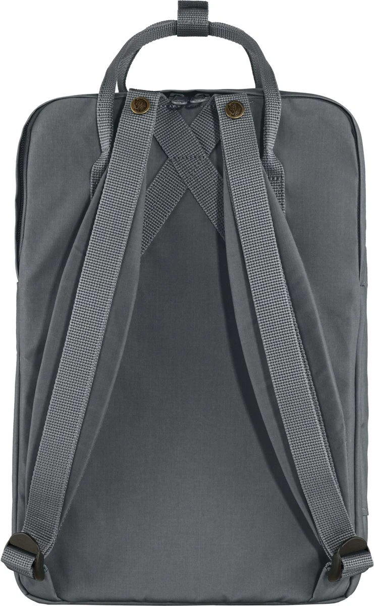 Fjallraven Fjällräven Kånken Laptop 15" Unisex Rugzak - Super Grey 5 Fjallraven Fjällräven Kånken Laptop 15" Unisex Rugzak - Super Grey - Afbeelding 3