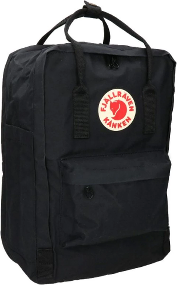 Fjallraven Fjällräven Kånken Laptop 15" Unisex Rugzak - Black 10 Fjallraven Fjällräven Kånken Laptop 15" Unisex Rugzak - Black - Afbeelding 8