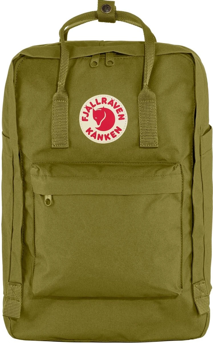 Fjallraven Fjällräven Kånken Laptop 17" Unisex Rugzak - Foliage Green 3 Fjallraven Fjällräven Kånken Laptop 17" Unisex Rugzak - Foliage Green