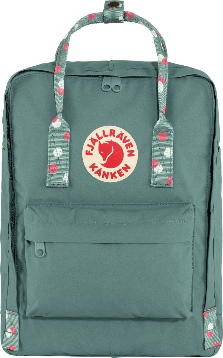 Fjallraven Fjällräven Kånken Unisex Rugzak - Frost Green-Confetti Pattern 3 Fjallraven Fjällräven Kånken Unisex Rugzak - Frost Green-Confetti Pattern