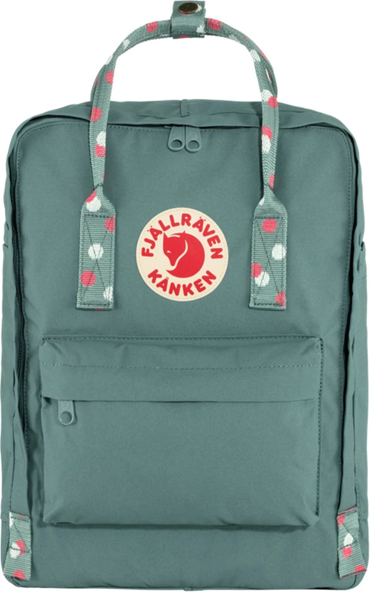 Fjallraven Fjällräven Kånken Unisex Rugzak - Frost Green-Confetti Pattern 20 Fjallraven Fjällräven Kånken Unisex Rugzak - Frost Green-Confetti Pattern - Afbeelding 18
