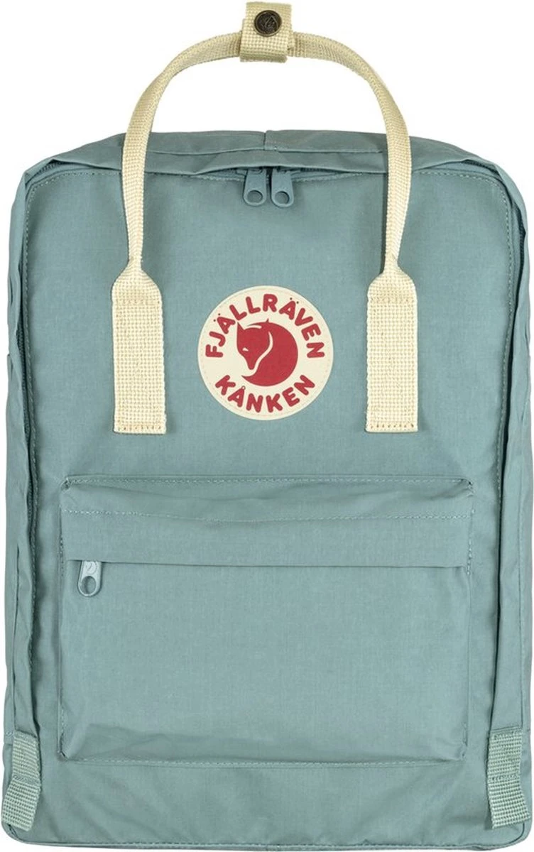 Fjallraven Fjällräven Kånken Unisex Rugzak - Sky Blue-Light Oak 4 Fjallraven Fjällräven Kånken Unisex Rugzak - Sky Blue-Light Oak - Afbeelding 2