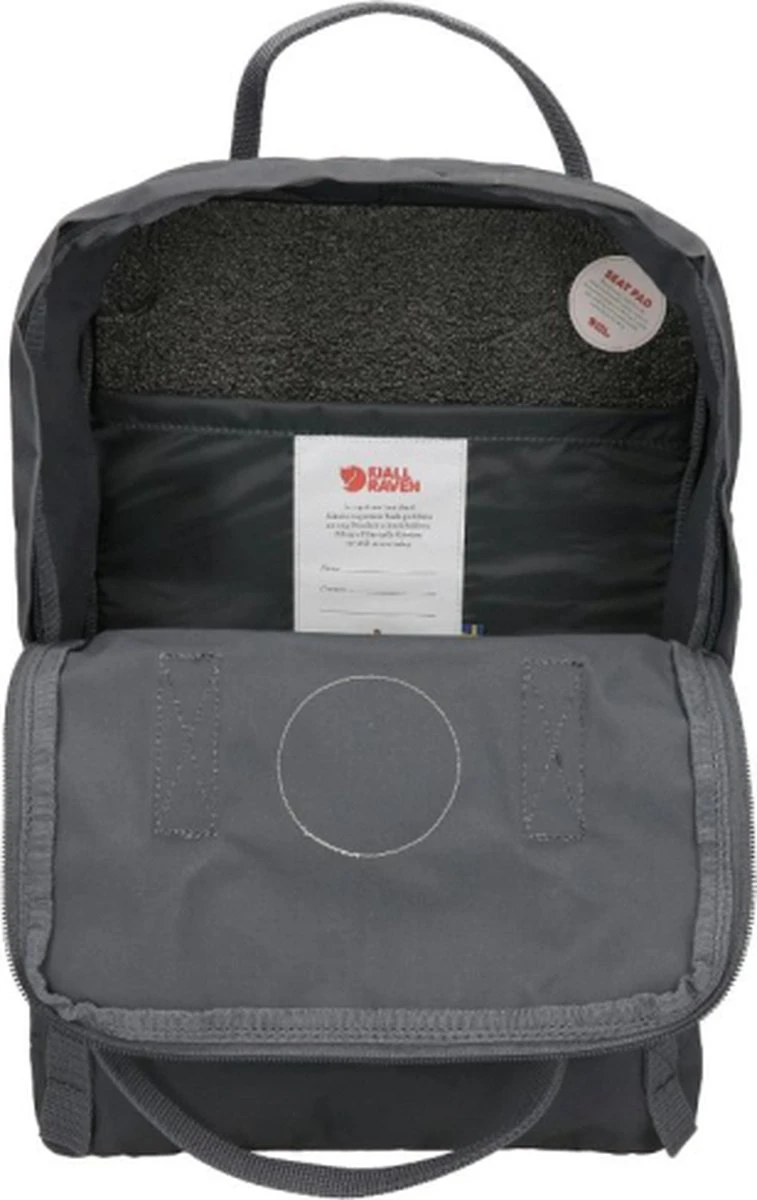 Fjallraven Fjällräven Kånken Laptop 15" Unisex Rugzak - Super Grey 15 Fjallraven Fjällräven Kånken Laptop 15" Unisex Rugzak - Super Grey - Afbeelding 13