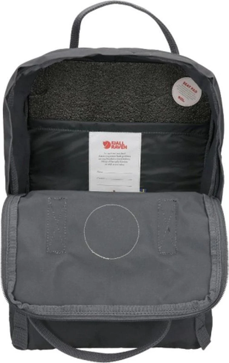 Fjallraven Fjällräven Kånken Laptop 15" Unisex Rugzak - Super Grey 19 Fjallraven Fjällräven Kånken Laptop 15" Unisex Rugzak - Super Grey - Afbeelding 17