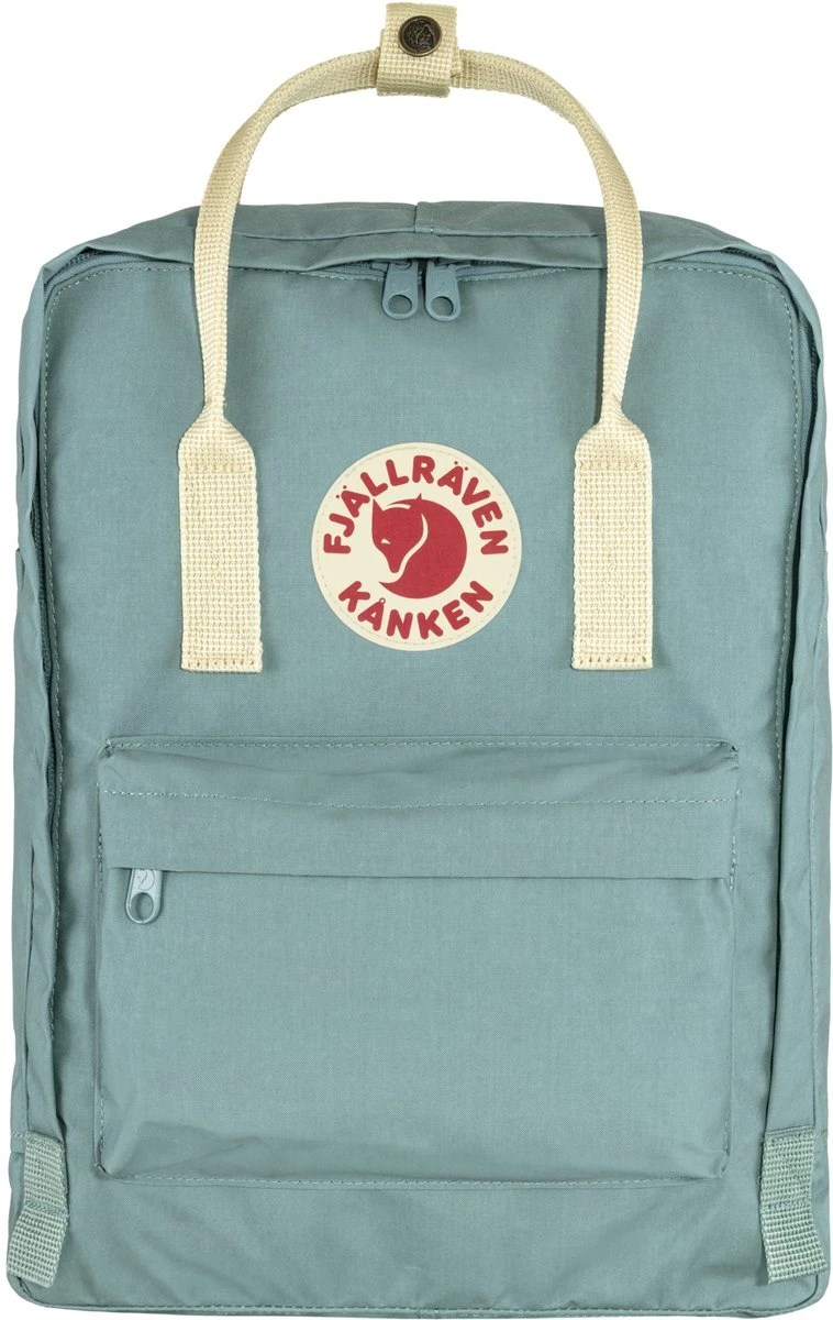 Fjallraven Fjällräven Kånken Unisex Rugzak - Sky Blue-Light Oak 3 Fjallraven Fjällräven Kånken Unisex Rugzak - Sky Blue-Light Oak