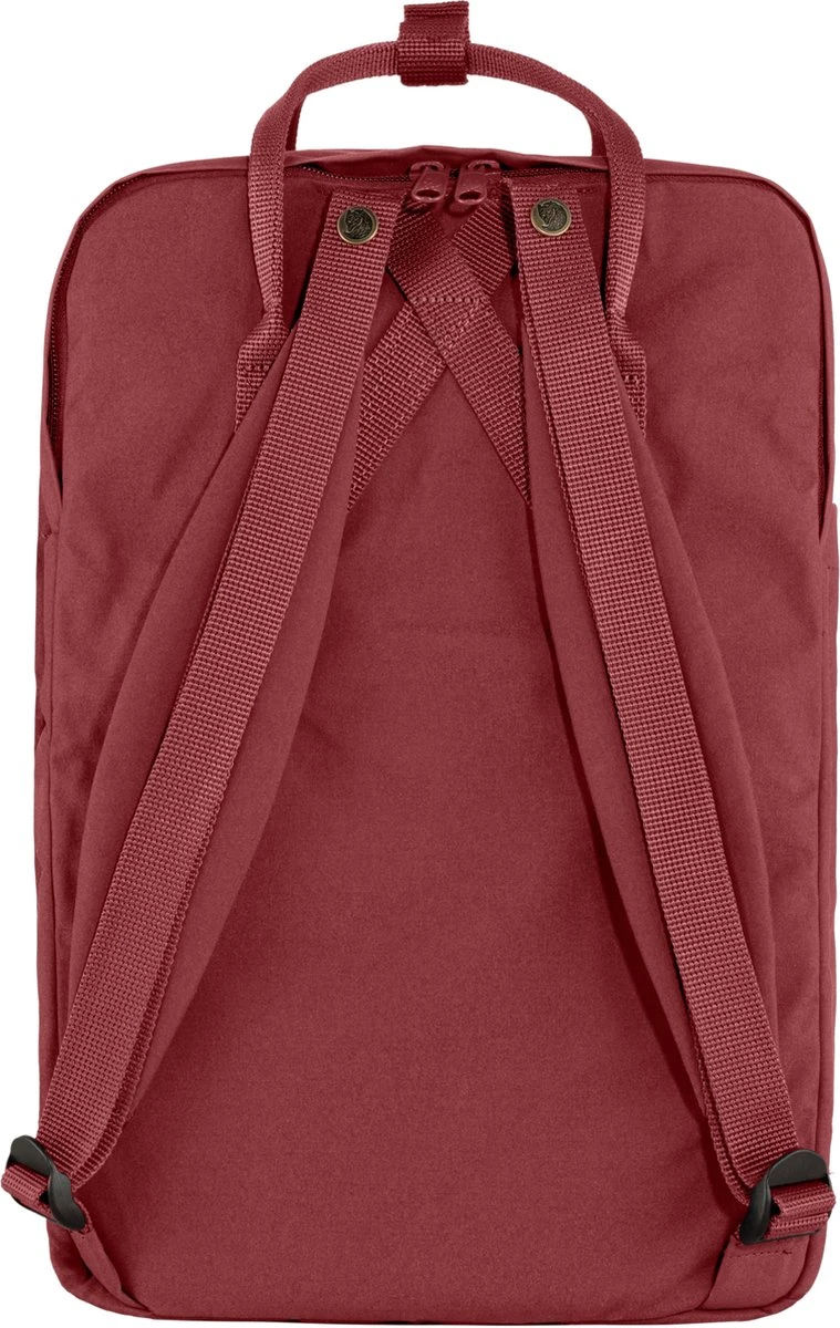 Fjallraven Fjällräven Kånken Laptop 17" Unisex Rugzak - Ox Red 5 Fjallraven Fjällräven Kånken Laptop 17" Unisex Rugzak - Ox Red - Afbeelding 3