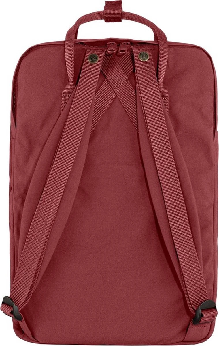Fjallraven Fjällräven Kånken Laptop 17" Unisex Rugzak - Ox Red 13 Fjallraven Fjällräven Kånken Laptop 17" Unisex Rugzak - Ox Red - Afbeelding 11
