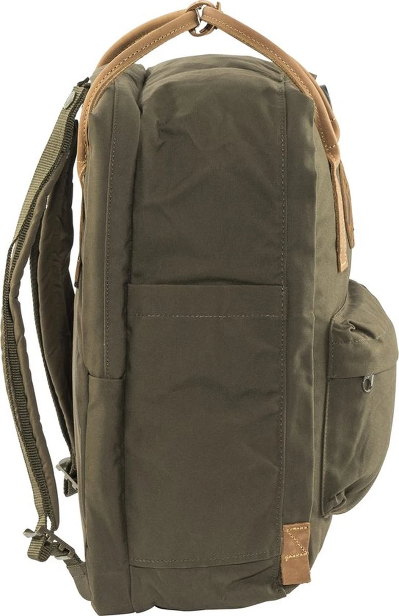 Fjallraven Fjällräven Kånken No. 2 Laptop 15" Unisex Rugzak - Dark Olive 9 Fjallraven Fjällräven Kånken No. 2 Laptop 15" Unisex Rugzak - Dark Olive - Afbeelding 7