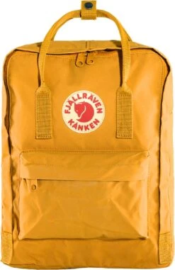 Fjallraven Fjällräven Kånken Unisex Rugzak - Warm Yellow -Fjallraven 778x1200 3