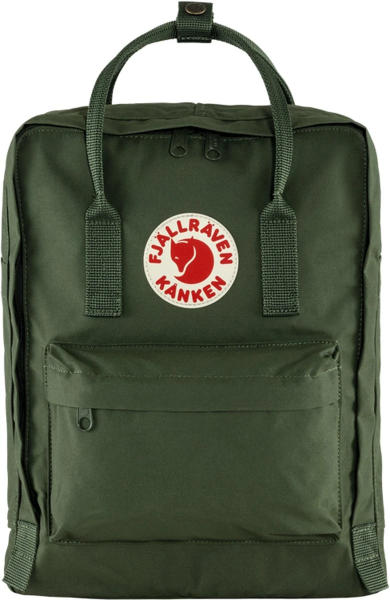 Fjallraven Fjällräven Kånken Unisex Rugzak - Forest Green 5 Fjallraven Fjällräven Kånken Unisex Rugzak - Forest Green - Afbeelding 3