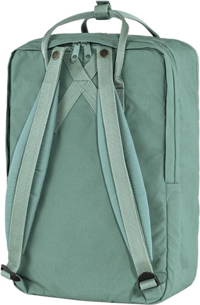 Fjallraven Fjällräven Kånken Laptop 17" Unisex Rugzak - Frost Green 10 Fjallraven Fjällräven Kånken Laptop 17" Unisex Rugzak - Frost Green - Afbeelding 8