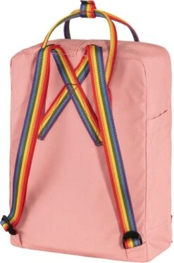Fjallraven Fjällräven Kanken Rainbow Rugzak Pink - Rainbow Pattern -Fjallraven 793x1200 1