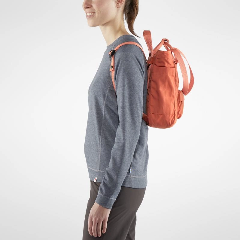 Fjallraven Rugzak Fjällräven Kånken Totepack Mini True Red 10 Fjallraven Rugzak Fjällräven Kånken Totepack Mini True Red - Afbeelding 8