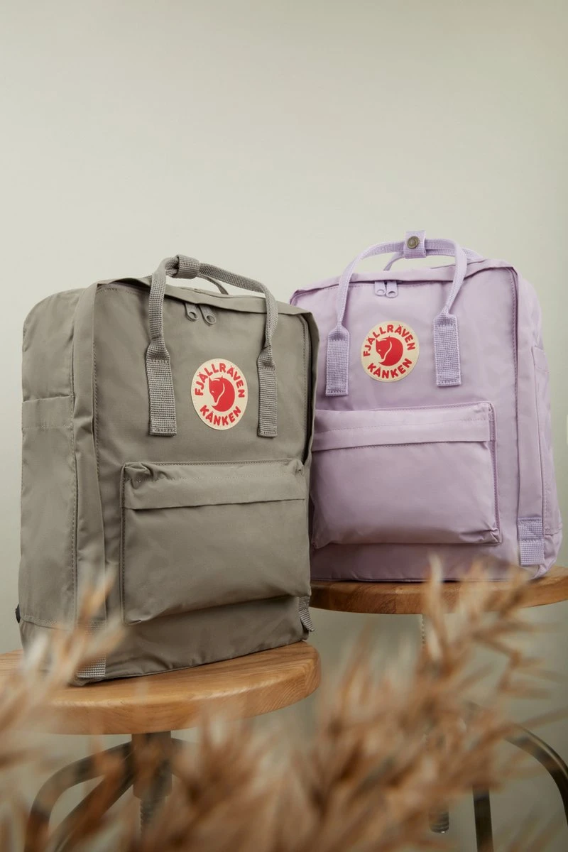 Fjallraven Fjällräven Kånken Unisex Rugzak - Pastel Lavender 6 Fjallraven Fjällräven Kånken Unisex Rugzak - Pastel Lavender - Afbeelding 4