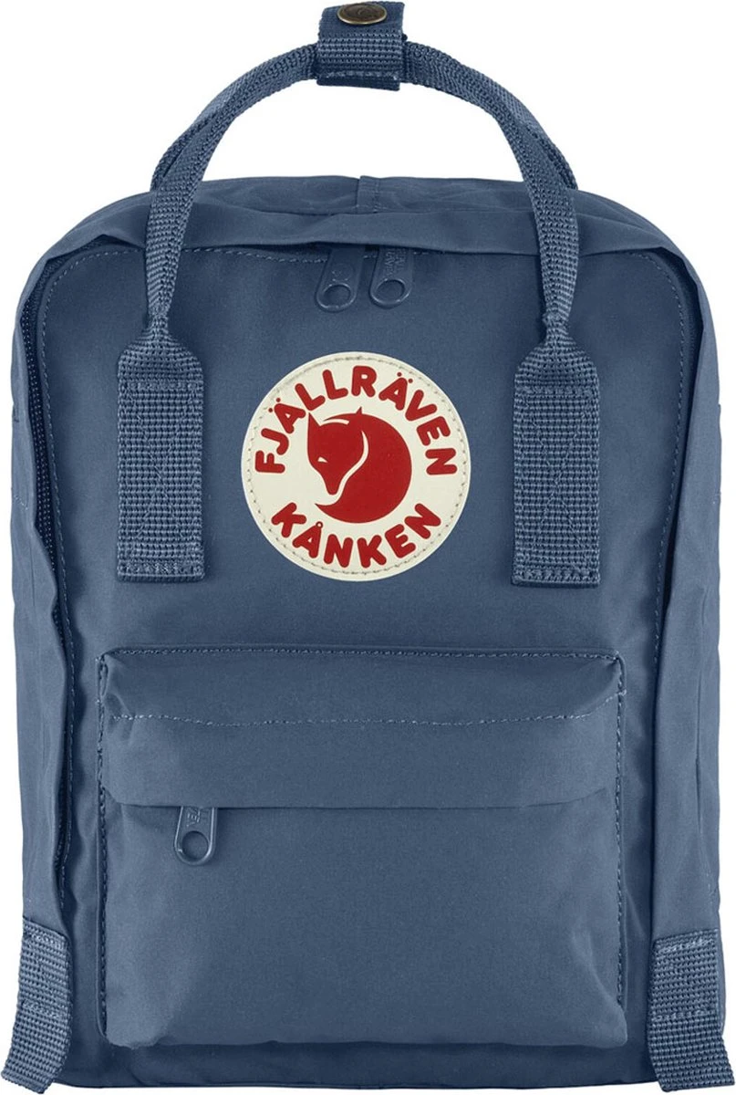 Fjallraven Fjällräven Kånken Mini Unisex Rugzak - Royal Blue 20 Fjallraven Fjällräven Kånken Mini Unisex Rugzak - Royal Blue - Afbeelding 18