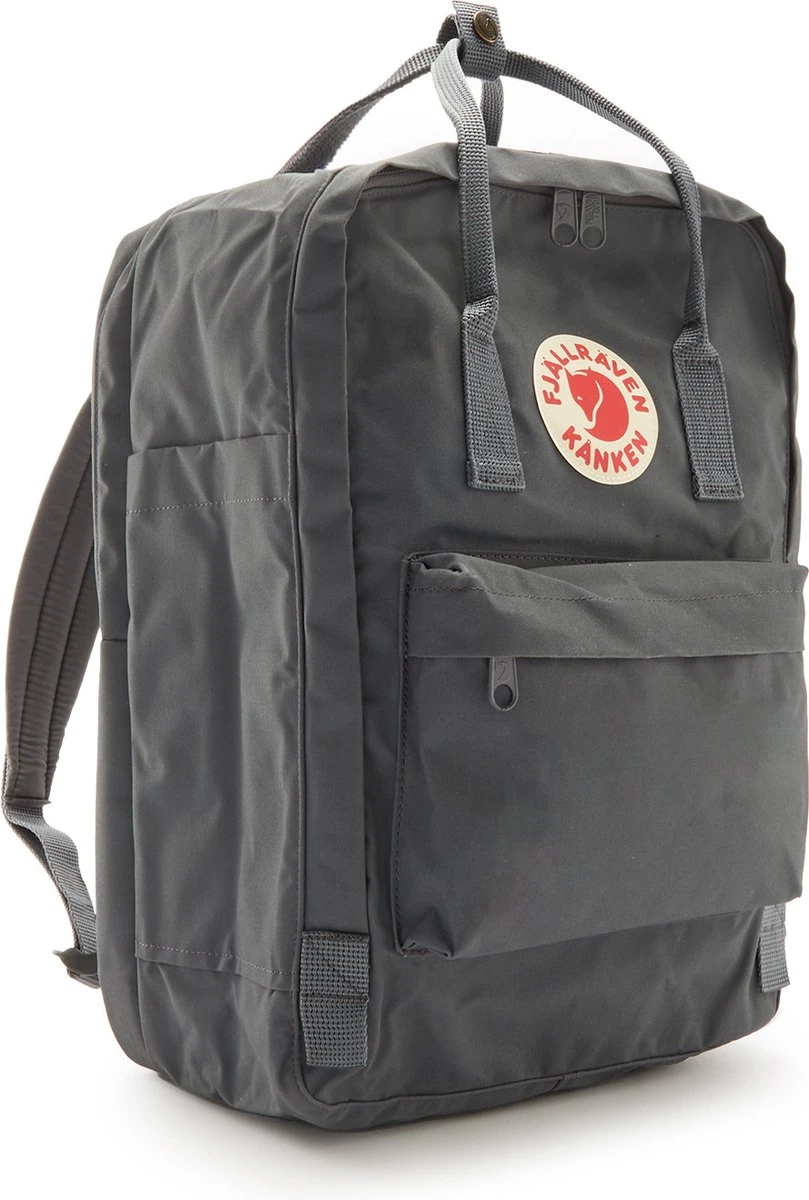 Fjallraven Kanken Laptoprugzak 15 Inch - Super Grey 8 Fjallraven Kanken Laptoprugzak 15 Inch - Super Grey - Afbeelding 6