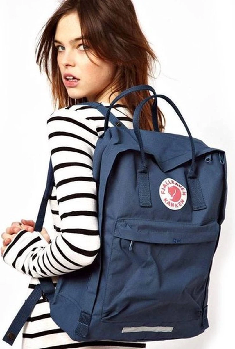Fjallraven Fjällräven Kånken Unisex Rugzak - Royal Blue 11 Fjallraven Fjällräven Kånken Unisex Rugzak - Royal Blue - Afbeelding 9