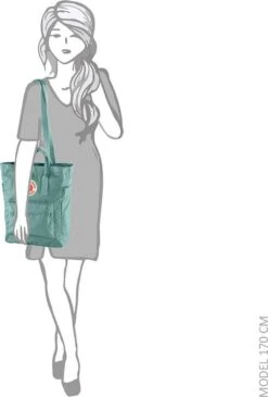 Fjallraven Fjällräven Kånken Totepack Unisex Rugzak - Frost Green 22 Fjallraven Fjällräven Kånken Totepack Unisex Rugzak - Frost Green -Fjallraven 811x1200