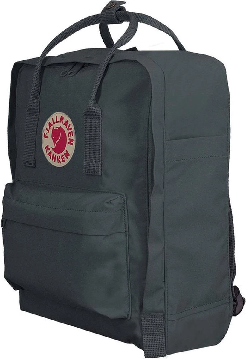 Fjallraven Fjällräven Kånken Unisex Rugzak - Graphite 15 Fjallraven Fjällräven Kånken Unisex Rugzak - Graphite - Afbeelding 13