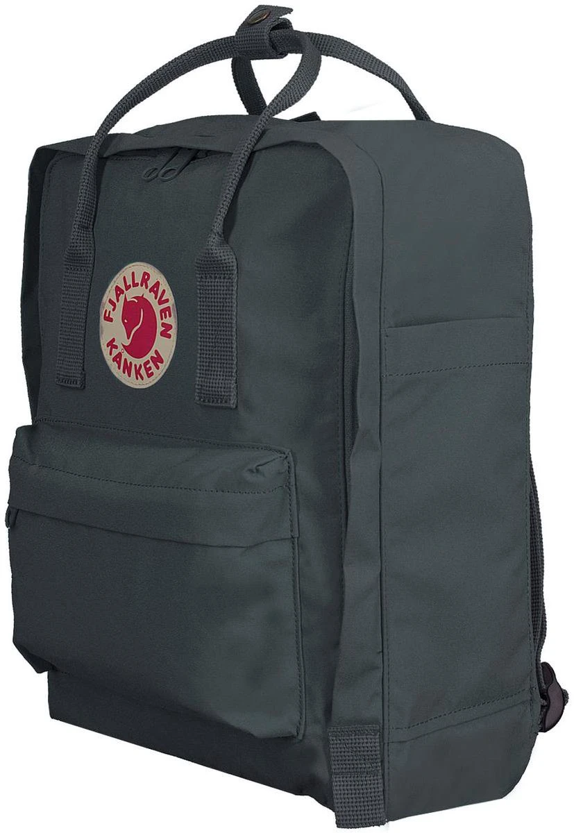 Fjallraven Fjällräven Kånken Unisex Rugzak - Graphite 6 Fjallraven Fjällräven Kånken Unisex Rugzak - Graphite - Afbeelding 4