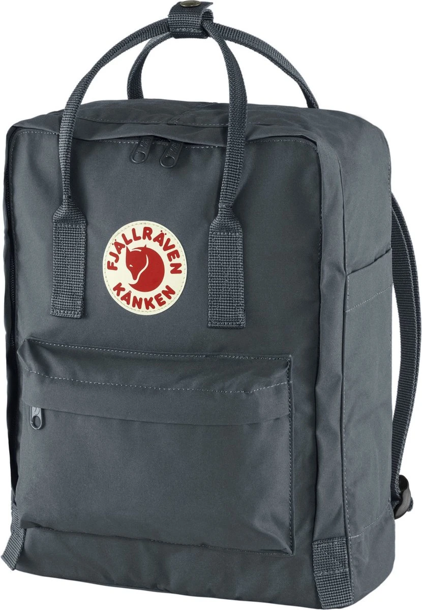 Fjallraven Fjällräven Kånken Unisex Rugzak - Graphite 14 Fjallraven Fjällräven Kånken Unisex Rugzak - Graphite - Afbeelding 12
