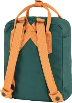 Fjallraven Fjällräven Kånken Mini Unisex Rugzak - Arctic Green-Spicy Orange 12 Fjallraven Fjällräven Kånken Mini Unisex Rugzak - Arctic Green-Spicy Orange -Fjallraven 834x1200 1