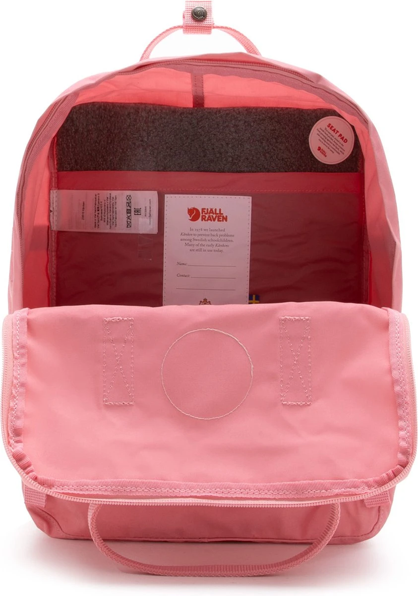 Fjallraven Fjällräven Kånken Unisex Rugzak - Pink 9 Fjallraven Fjällräven Kånken Unisex Rugzak - Pink - Afbeelding 7