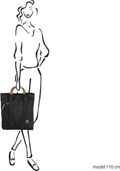 Fjallraven Fjällräven Totepack No. 1 Unisex Rugzak - Black -Fjallraven 845x1200 5