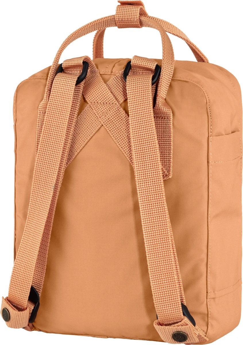 Fjallraven Fjällräven Kånken Mini Unisex Rugzak - Peach Sand 5 Fjallraven Fjällräven Kånken Mini Unisex Rugzak - Peach Sand - Afbeelding 3