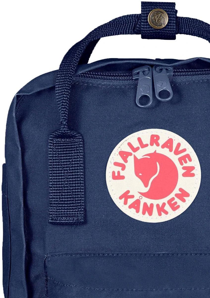 Fjallraven Fjällräven Kånken Mini Unisex Rugzak - Royal Blue 14 Fjallraven Fjällräven Kånken Mini Unisex Rugzak - Royal Blue - Afbeelding 12