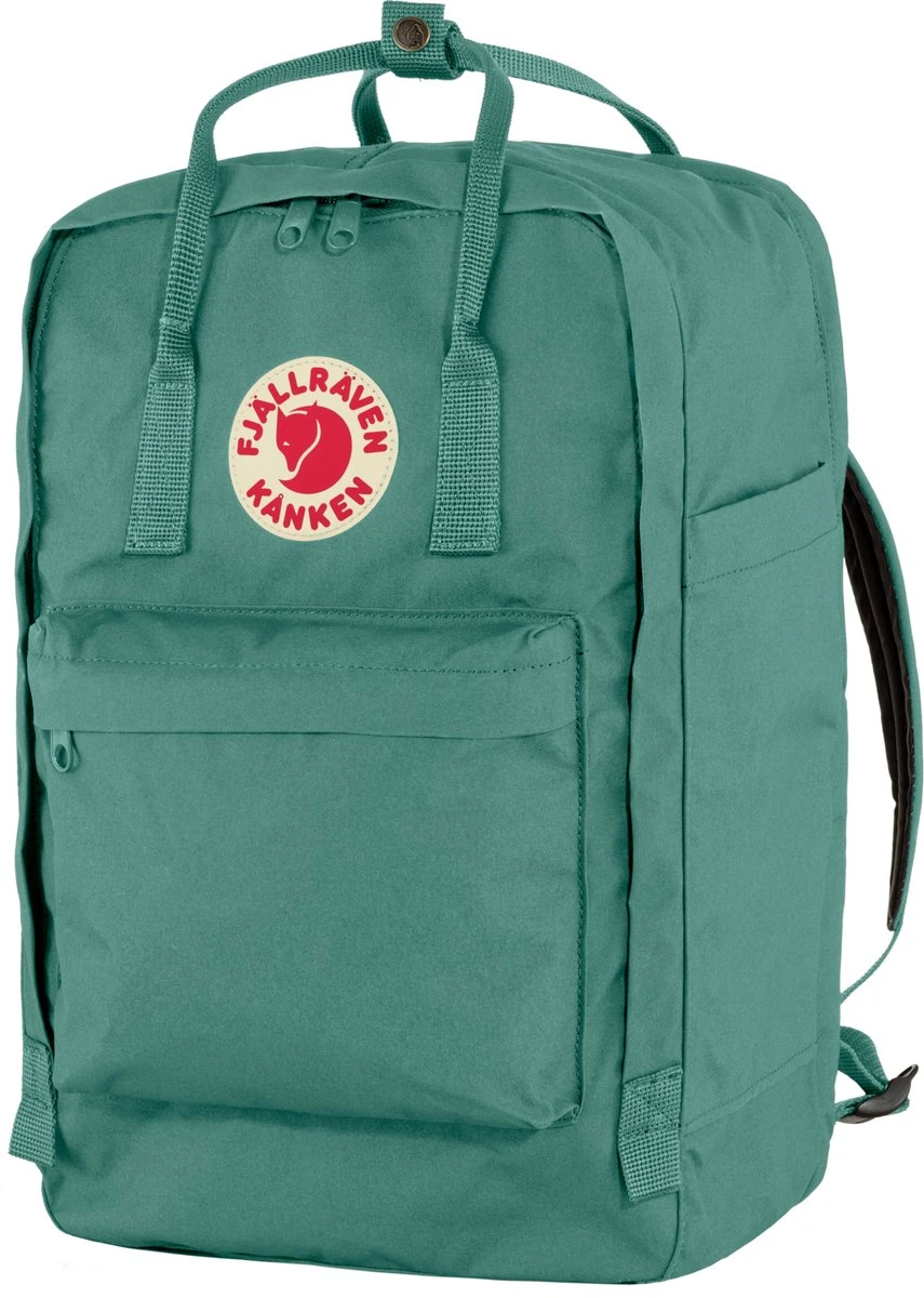 Fjallraven Fjällräven Kånken Laptop 17" Unisex Rugzak - Frost Green 4 Fjallraven Fjällräven Kånken Laptop 17" Unisex Rugzak - Frost Green - Afbeelding 2