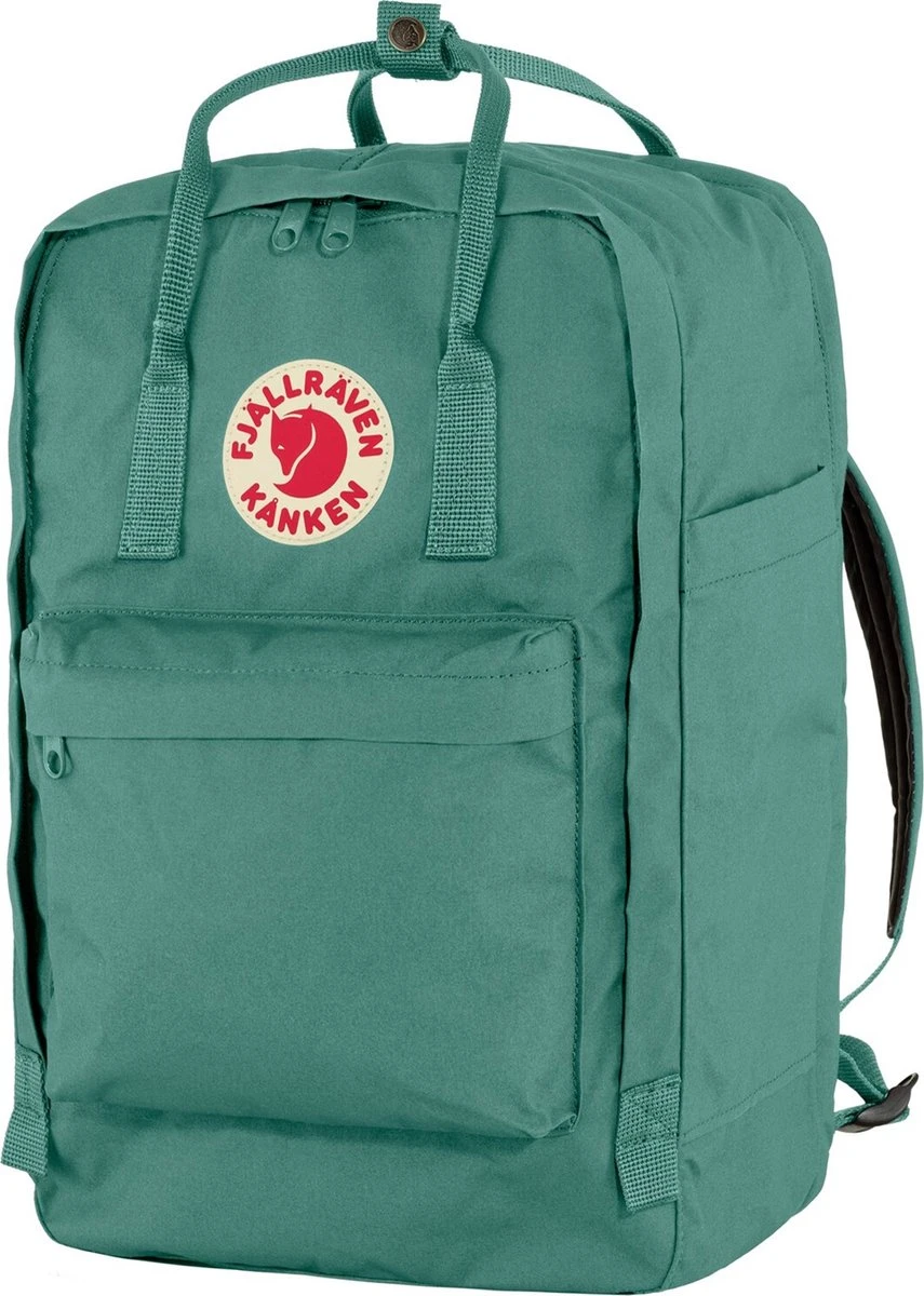 Fjallraven Fjällräven Kånken Laptop 17" Unisex Rugzak - Frost Green 13 Fjallraven Fjällräven Kånken Laptop 17" Unisex Rugzak - Frost Green - Afbeelding 11