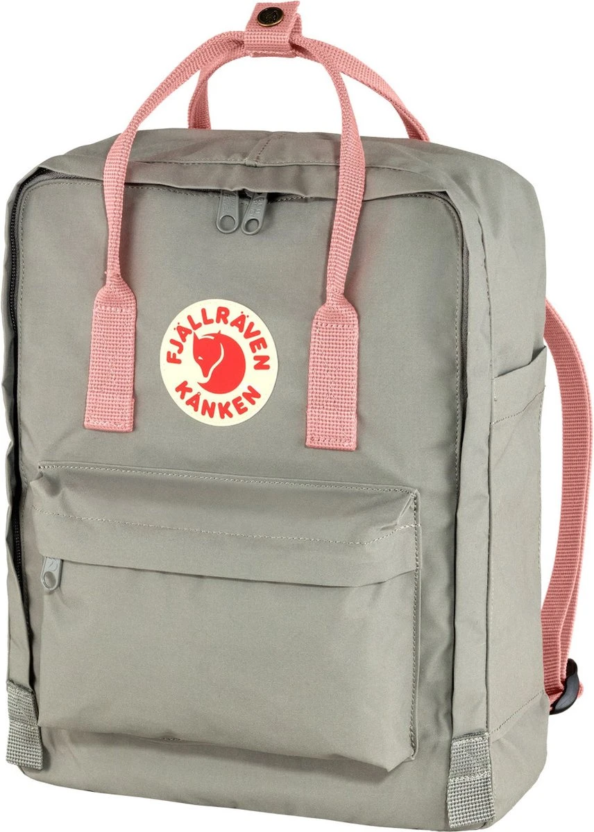 Fjallraven Kanken Rugzak 16 Liter - Fog / Pink 4 Fjallraven Kanken Rugzak 16 Liter - Fog / Pink - Afbeelding 2