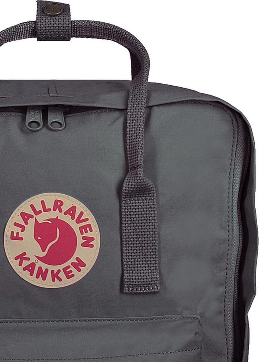Fjallraven Fjällräven Kånken Unisex Rugzak - Graphite 22 Fjallraven Fjällräven Kånken Unisex Rugzak - Graphite - Afbeelding 20