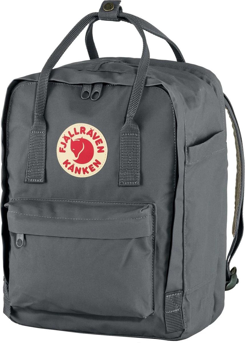 Fjallraven Fjällräven Kånken Laptop 13" Unisex Rugzak - Super Grey 9 Fjallraven Fjällräven Kånken Laptop 13" Unisex Rugzak - Super Grey - Afbeelding 7