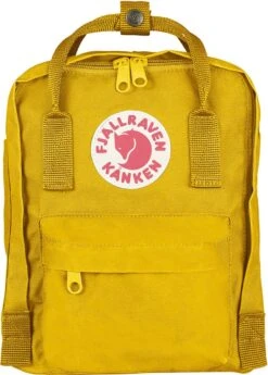 Fjallraven Fjällräven Kånken Mini Unisex Rugzak - Warm Yellow 30 Fjallraven Fjällräven Kånken Mini Unisex Rugzak - Warm Yellow -Fjallraven 859x1200 5
