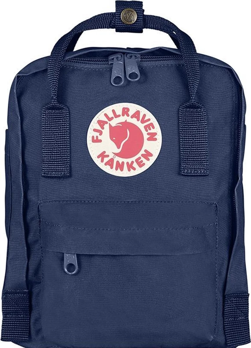 Fjallraven Fjällräven Kånken Mini Unisex Rugzak - Royal Blue 18 Fjallraven Fjällräven Kånken Mini Unisex Rugzak - Royal Blue - Afbeelding 16