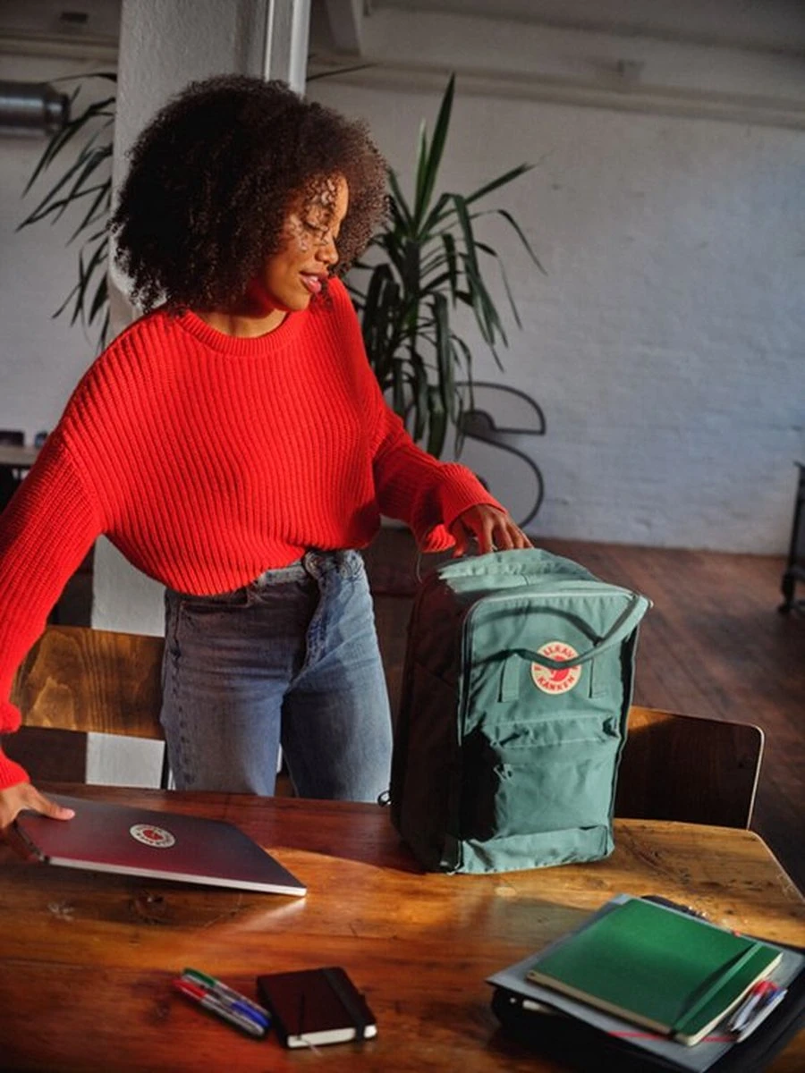 Fjallraven Fjällräven Kånken Laptop 17" Unisex Rugzak - Sky Blue 15 Fjallraven Fjällräven Kånken Laptop 17" Unisex Rugzak - Sky Blue - Afbeelding 13