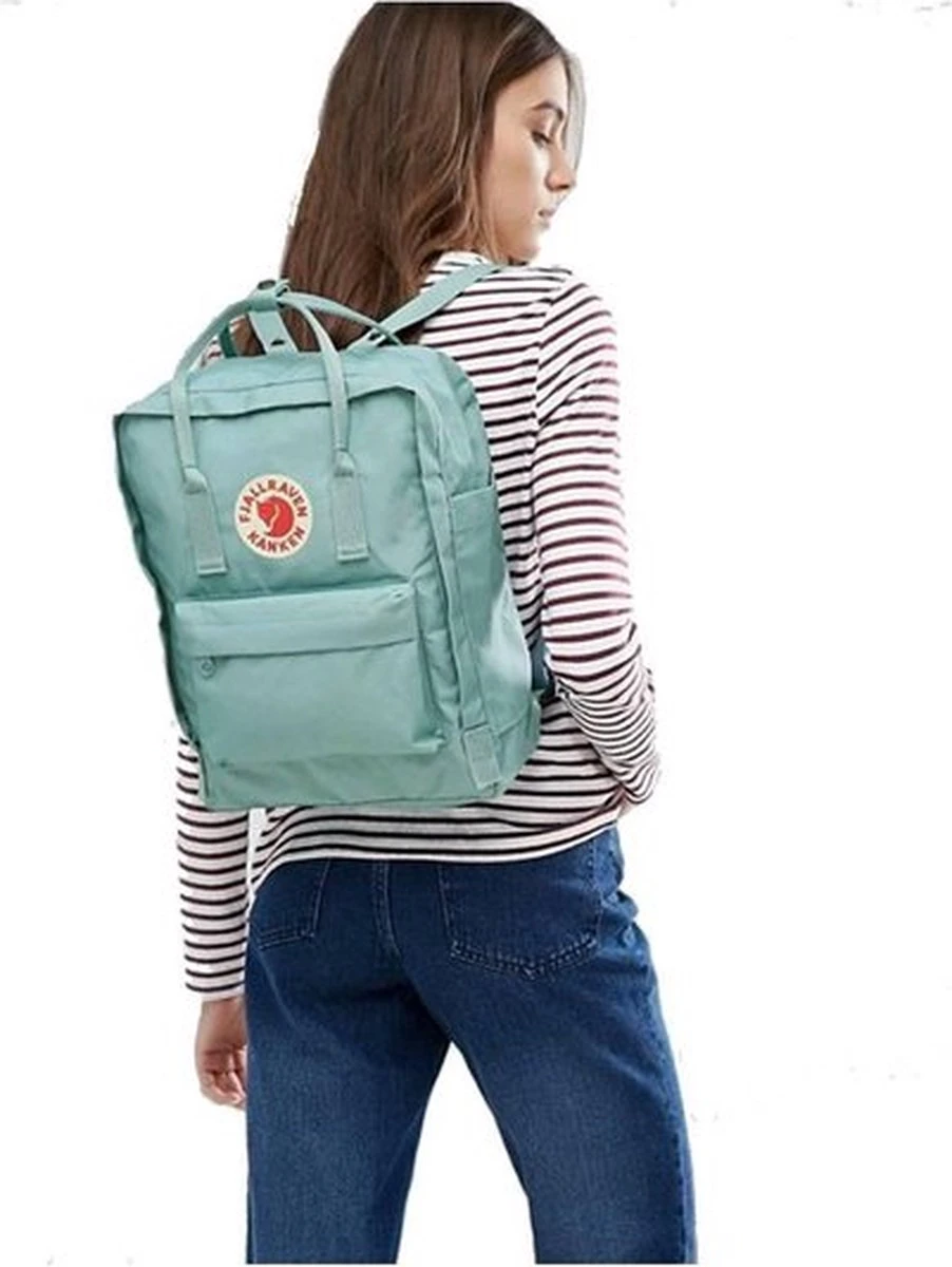 Fjallraven Fjällräven Kånken Unisex Rugzak - Sky Blue 20 Fjallraven Fjällräven Kånken Unisex Rugzak - Sky Blue - Afbeelding 18