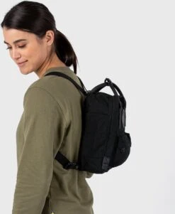 Fjallraven Fjällräven Kånken No. 2 Black Mini Unisex Rugzak - Black -Fjallraven 984x1200