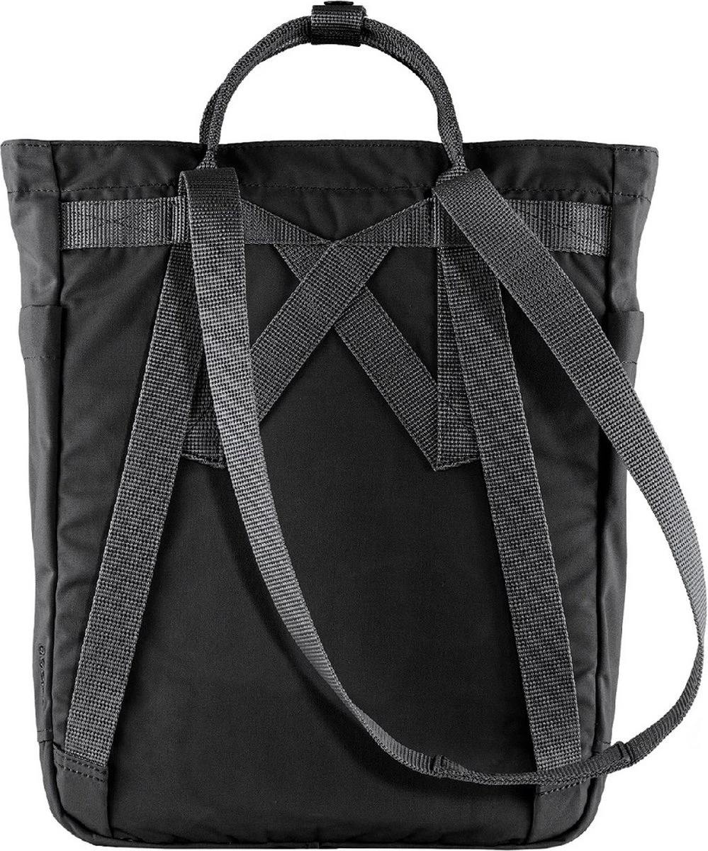 Fjallraven Fjällräven Kånken Totepack Unisex Rugzak - Black 10 Fjallraven Fjällräven Kånken Totepack Unisex Rugzak - Black - Afbeelding 8