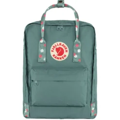 Fjallraven Rugzak Fjällräven Kånken Frost Green-Confetti Pattern