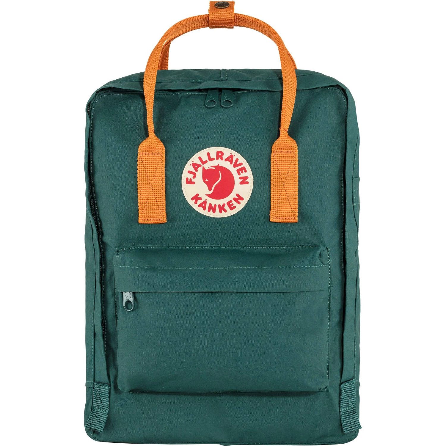 Fjallraven Rugzak Fjällräven Kånken Arctic Green-Spicy Orange 3 Fjallraven Rugzak Fjällräven Kånken Arctic Green-Spicy Orange