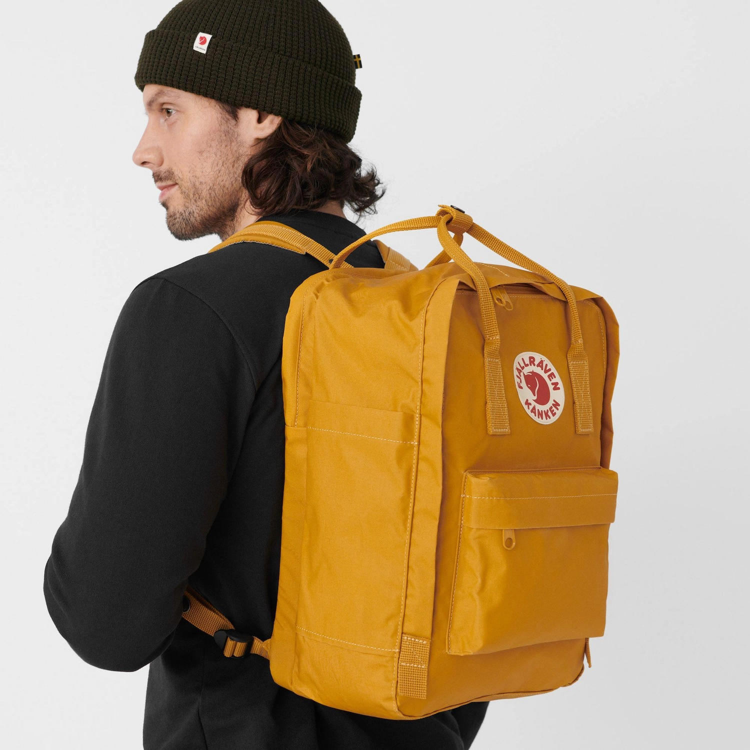 Fjallraven Rugzak Fjällräven Kånken Laptop 17''" Ochre 2022 7 Fjallraven Rugzak Fjällräven Kånken Laptop 17''" Ochre 2022 - Afbeelding 5