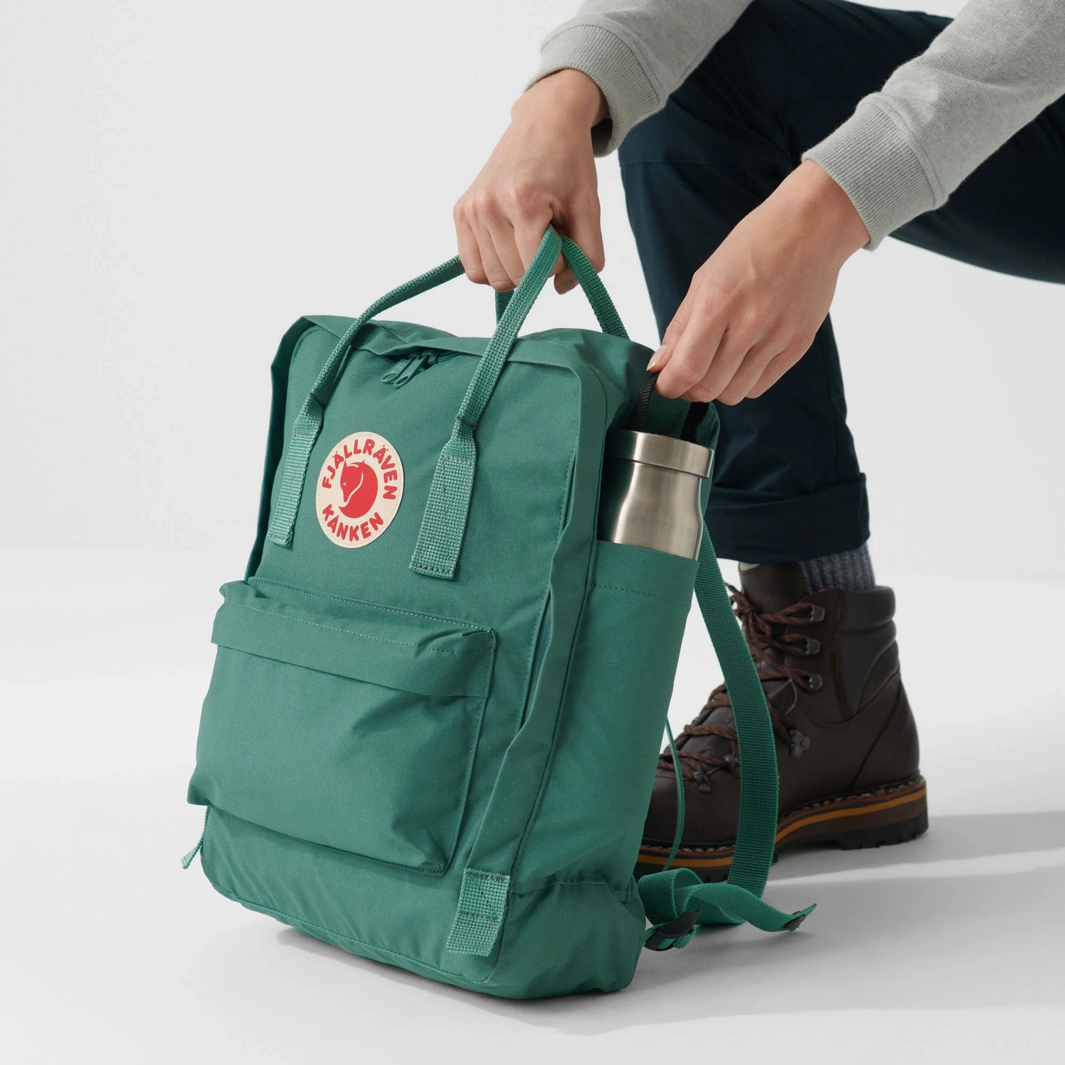 Fjallraven Rugzak Fjällräven Kånken Flint Grey 9 Fjallraven Rugzak Fjällräven Kånken Flint Grey - Afbeelding 7