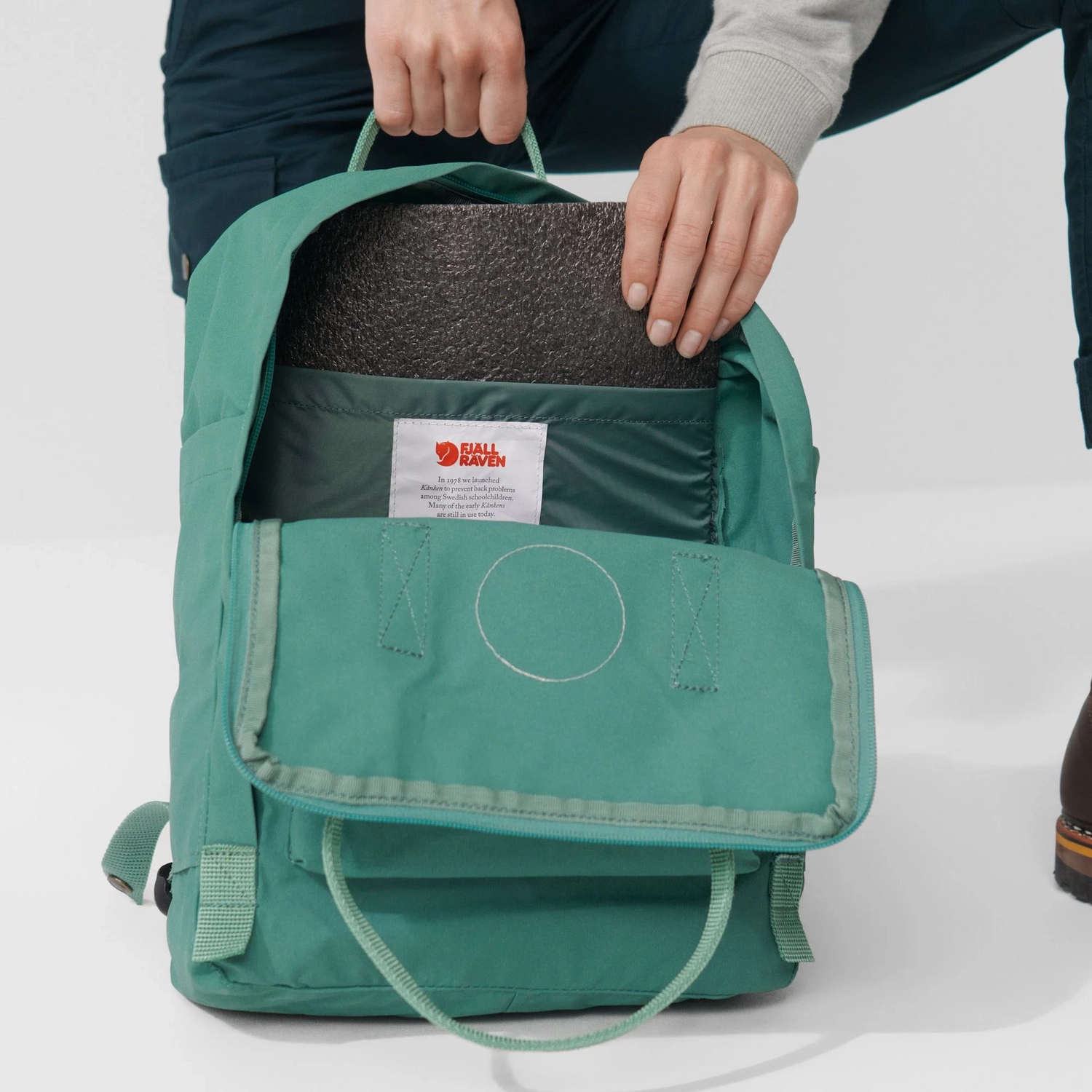 Fjallraven Rugzak Fjällräven Kånken Flint Grey 12 Fjallraven Rugzak Fjällräven Kånken Flint Grey - Afbeelding 10